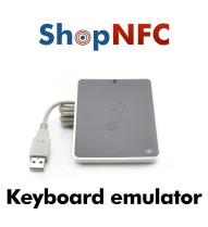 uTrust 3721F HF - Lector NFC Multi-ISO emulador de teclado