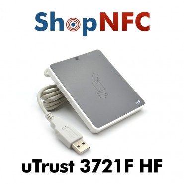 uTrust 3721F HF - Lector NFC Multi-ISO emulador de teclado