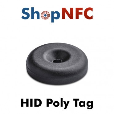 HID Poly Tags Industriels IP68 ICODE SLIX2 / NTAG216 34mm
