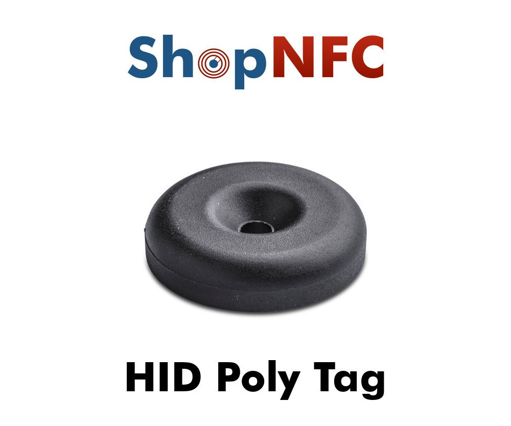 HID Poly Tag Etiqueta Industrial IP68 ICODE SLIX2 / NTAG216 34mm