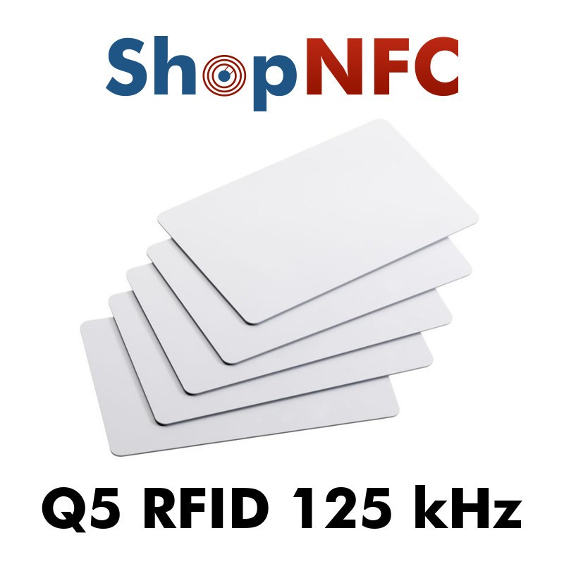Normalmente Pies suaves Atravesar HID 125 kHz Q5 RFID Cards - Shop NFC