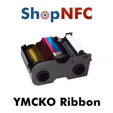 YMCKO Color Ribbon for Fargo DTC4500