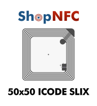 NFC Klebetags ICODE SLIX 50x50mm