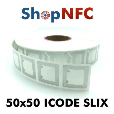 NFC Klebetags ICODE SLIX 50x50mm