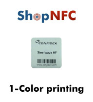 NFC On-Metal Klebetags NTAG213 Steelwave HF 25x25mm