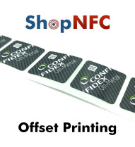 NFC On-Metal Klebetags ICODE SLIX2 Steelwave HF 25x25mm