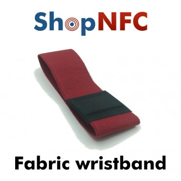Bracelets NFC textiles élastiques NTAG213