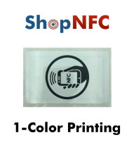 Tag NFC NTAG213 adesivi formato card