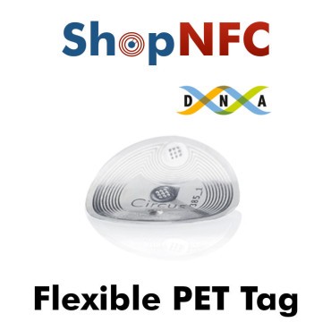 Tags NFC flexibles NTAG424 DNA en PET 22mm