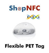 Etiqueta NFC flexible NTAG424 DNA en PET 22mm