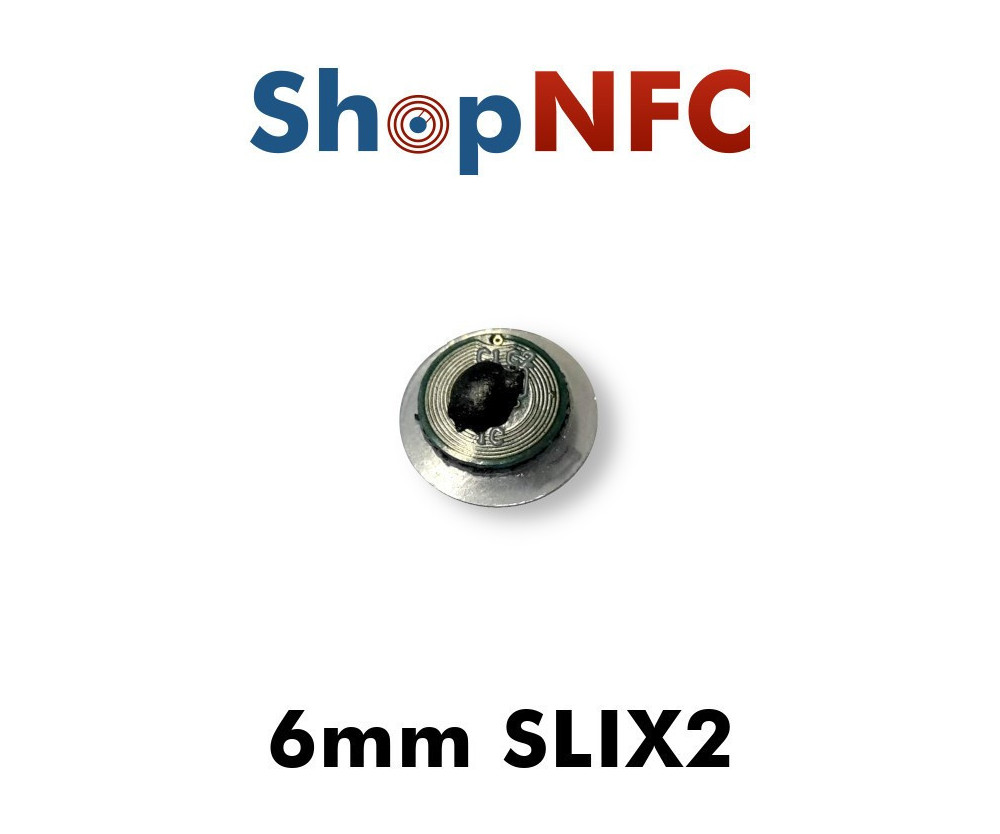 NFC Micro Tags ICODE® SLIX2 6mm rund für Metall