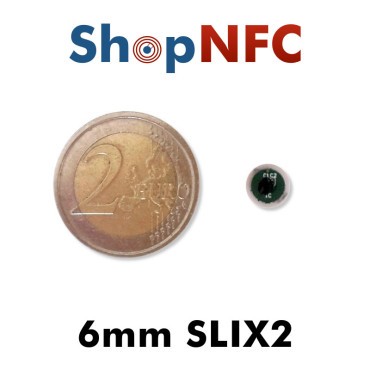 Microetiqueta NFC Antimetal ICODE® SLIX2 6mm