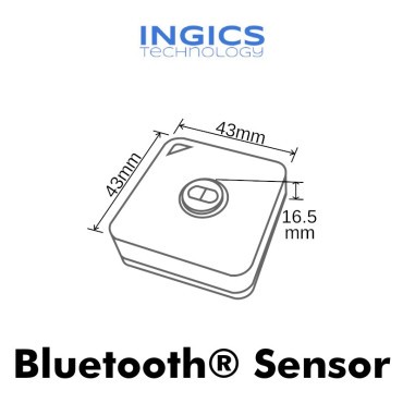 Ingics iBS03R - Bluetooth® Time-of-Flight sensor