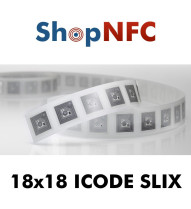 NFC Klebetags ICODE SLIX 18x18mm