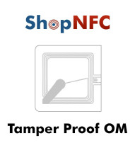 Tag NFC schermati tamper proof NTAG213 45x45mm