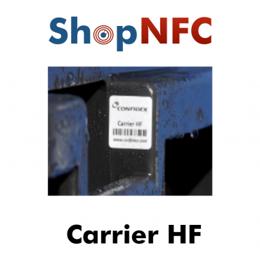 Confidex Carrier HF - Etiqueta NFC NTAG213 adhesiva IP68 25x25mm