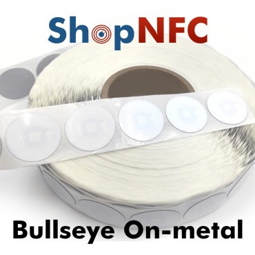 NFC rundliche On-Metal Klebetags NTAG213 38mm