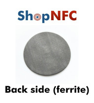 Tag NFC schermati NTAG213 rotondi adesivi 38mm