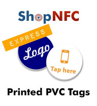 Tags NFC ICODE SLIX2 30mm adhésifs en PVC
