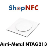 Etiqueta NFC NTAG213 adhesiva con logotipo NFC - Shop NFC