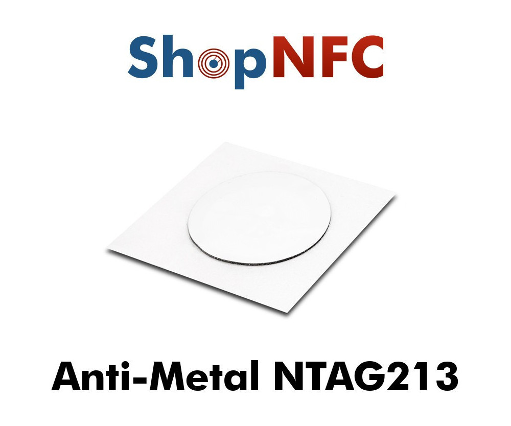 Industrial IP68 NFC Tags NTAG213/6 antimetal 34mm