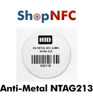 On-metal Round NFC Tags NTAG213 IP68 30mm