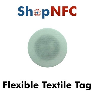 Étiquettes NFC thermoscellable pour tissus NTAG213 / NTAG424