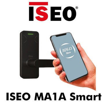 ISEO MA1A Smart - Poignée de porte avec serrure NFC