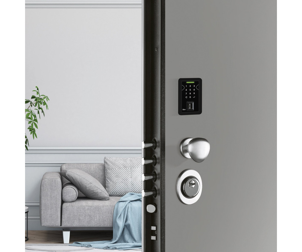 ISEO X1R Smart - NFC reader for opening an armored door