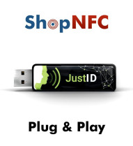 JustID - Lecteur UID NFC Multi-ISO au format USB Pendrive