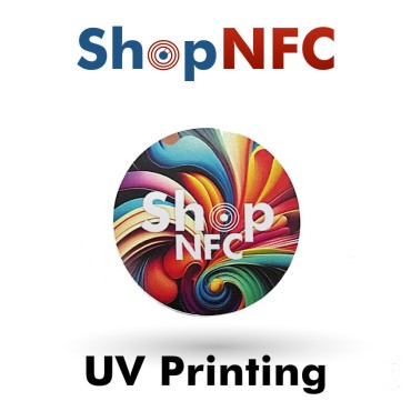 Custom NFC Stickers in PVC - Express Printing