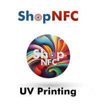 Tags NFC ICODE SLIX2 30mm adhésifs en PVC