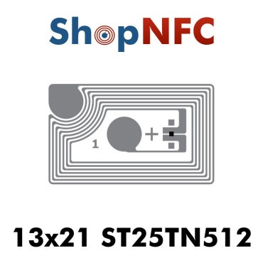 AD Midas+ NFC ST25TN512 13,5x21mm - Caja de 20.000 uds.