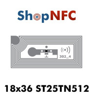 AD MiniTrack NFC ST25TN512 18x36mm – Karton mit 20.000 Stück.