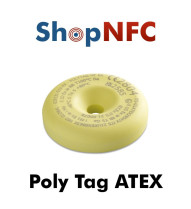 HID Global Poly Tag ICODE SLIX2 ATEX / IECEx IP69K 34mm