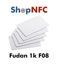 Cartes NFC en PVC Fudan 1k F08