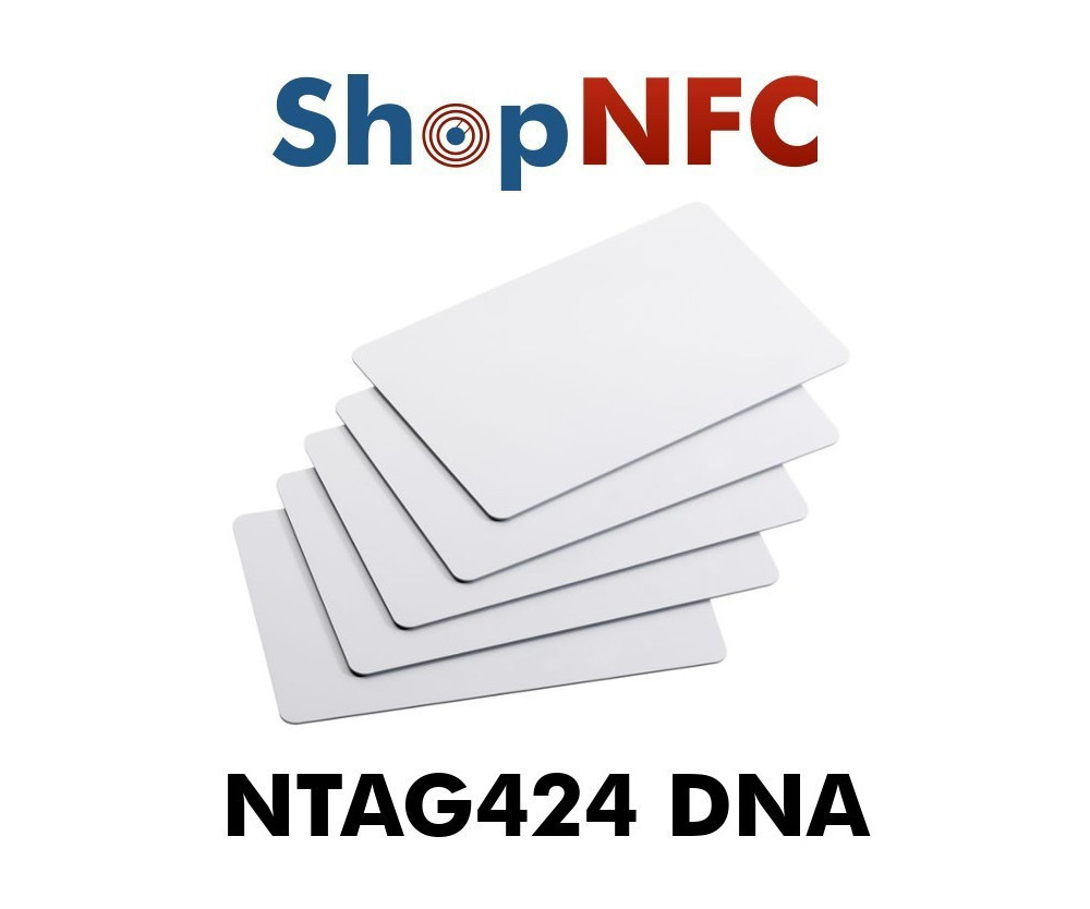 Tarjetas NFC en PVC NTAG424 DNA