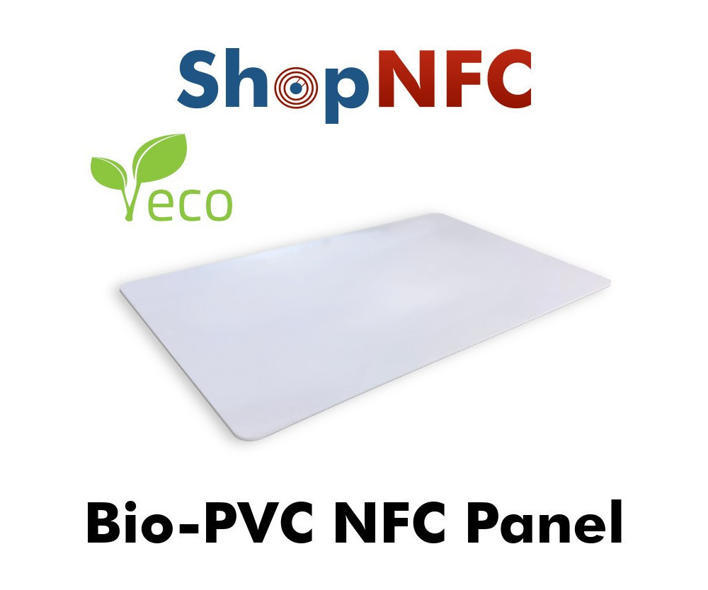 Placa NFC XXL NTAG213 en bio PVC ♻️