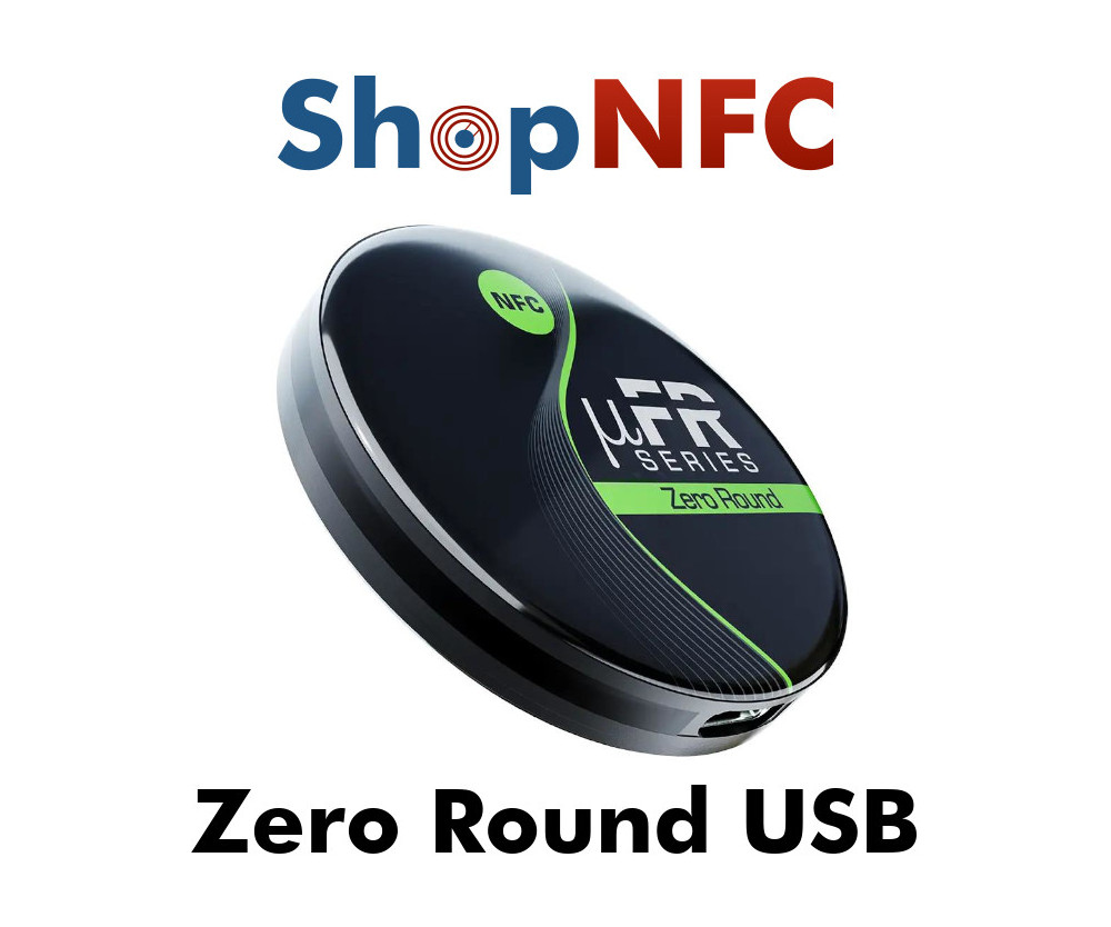 uFR Zero Round USB - NFC Reader/Writer Multi-ISO
