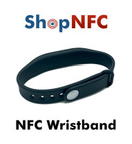 Einstellbare Silikon NFC Armbänder
