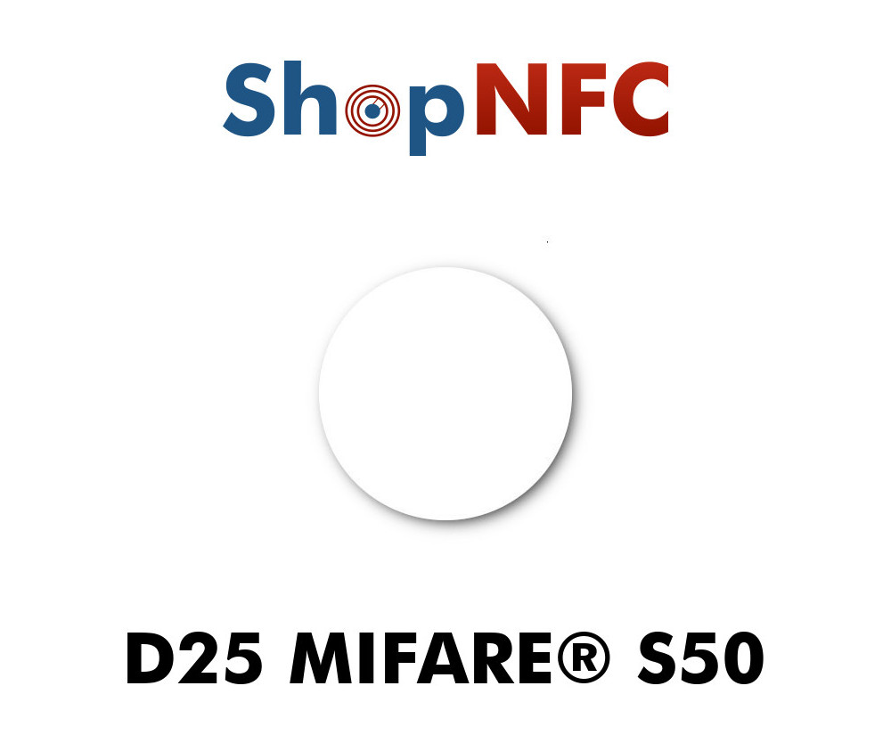 NFC Klebetags NXP MIFARE Classic® 1k 25mm