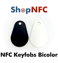 Waterproof NFC keyrings IP68 Bicolor - Customizable