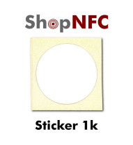 Etiqueta NFC 1k adhesiva 25mm