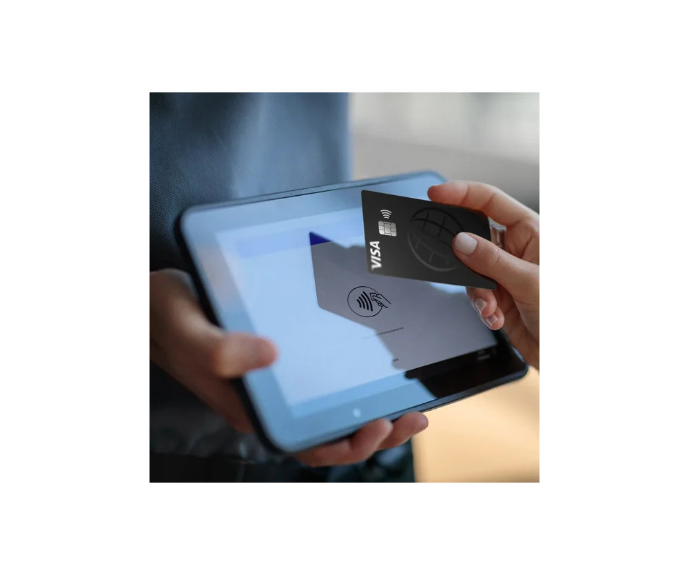10-Zoll-Android-Tablet mit NFC auf der Vorderseite