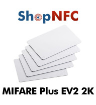 Tessere NFC in PVC NXP MIFARE Plus® EV2 2K