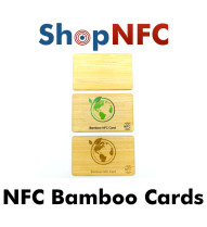 Tarjetas NFC en Bamboo NTAG213