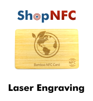 Tarjetas NFC en Bamboo NTAG213