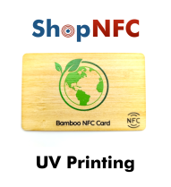 Tessere NFC in Bambù NTAG213 - Personalizzabili