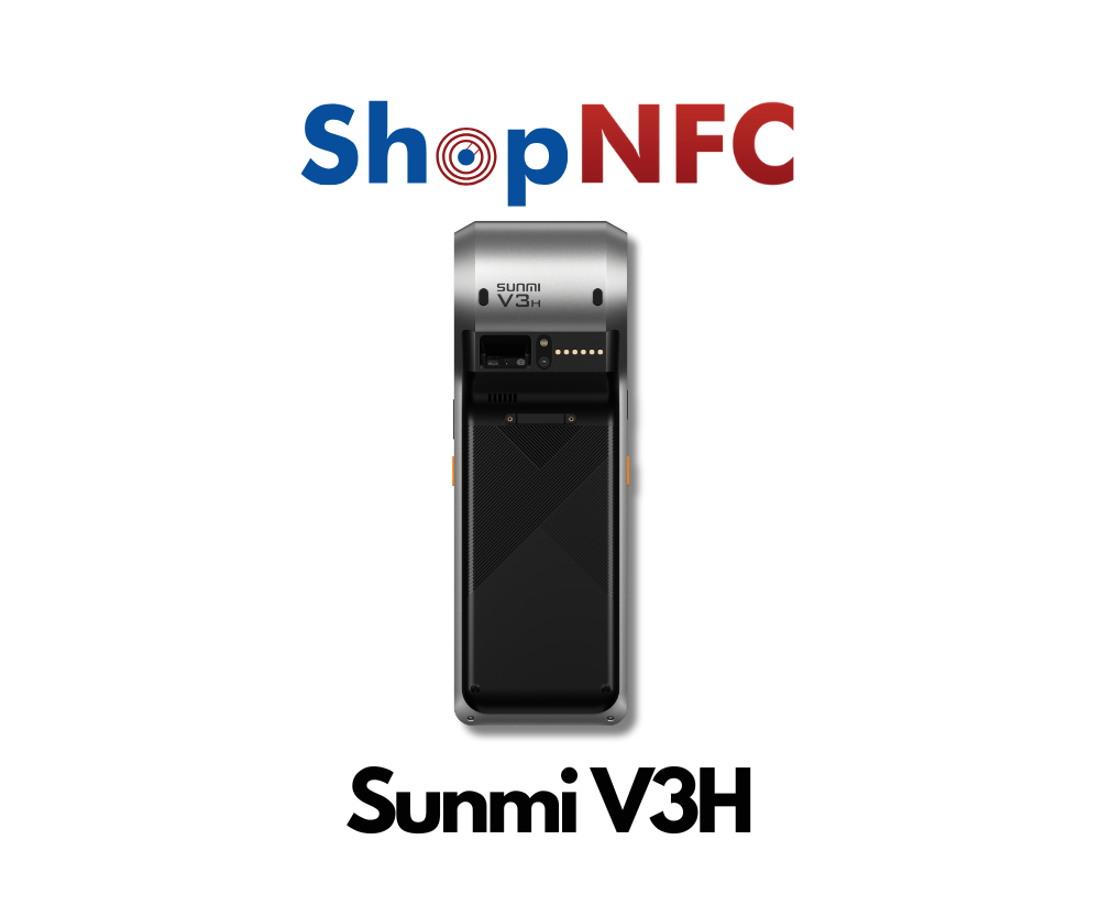 SUNMI V3H - Terminale Android portatile per raccolta dati con stampante integrata, NFC, 4G, GPS e lettore impronte