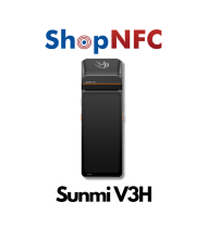 SUNMI V3H - Terminale Android portatile per raccolta dati con stampante integrata, NFC, 4G, GPS e lettore impronte
